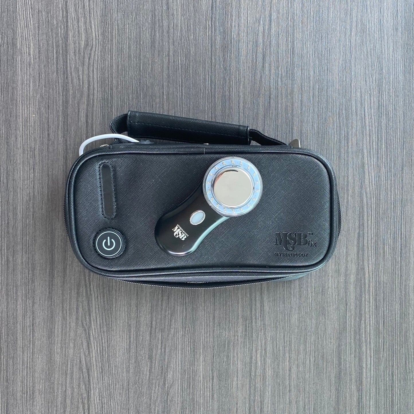 MSB 6x Sanitize & Glow Cosmetic Pouch BLACK