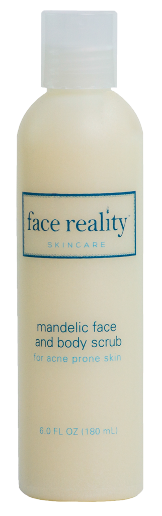 Mandelic face and body scrub