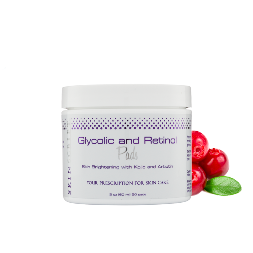 Skin Script Glycolic and Retinol Pads