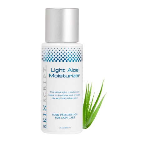 Skin Script Light Aloe Moisturizer 2 oz. - Incandescent Skin