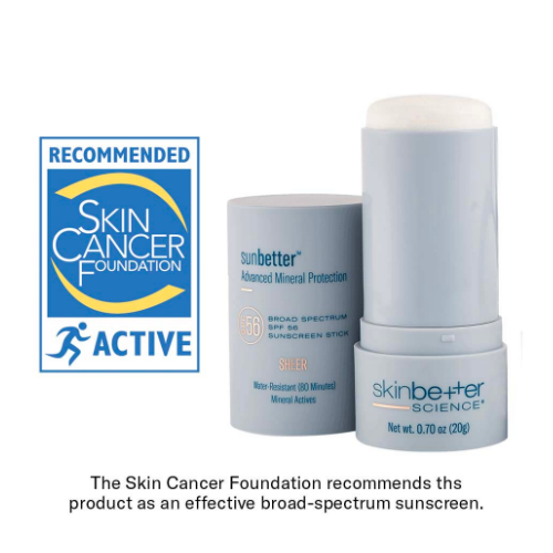 Sunbetter SHEER SPF 56 Sunscreen Stick